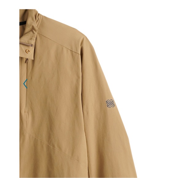 NWT Men's FLX Trench Coat Brown Size XL - Picture 4 of 6